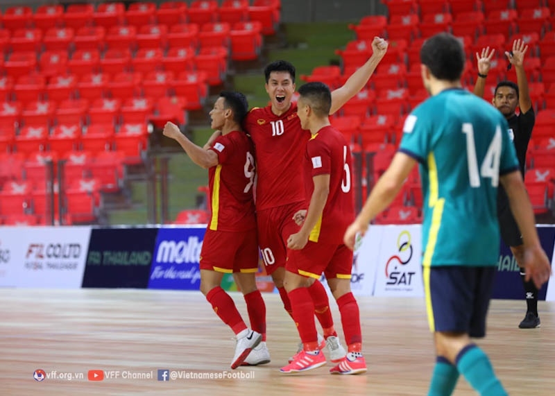Vietnam qualify for 2022 AFC Asian Futsal Cup after a penalty shootout